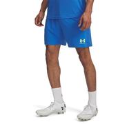 Under Armour Challenger Entraînement Short Hommes, Short Homme Respirant et au séchage très Rapide, Short de Foot avec Taille élastique, Blue Atlantis/High Vis Yellow, SM