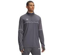 Under Armour Challenger Entraînement ¼ Zip Hommes, Pull zippé léger et Respirant, Haut 1/4 Zip au séchage Rapide, Castlerock/White, L, Castlerock/White, SM