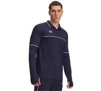 Under Armour Challenger Entraînement ¼ Zip Hommes, Pull zippé léger et Respirant, Haut 1/4 Zip au séchage Rapide, Midnight Navy/White, L, Midnight Navy/White, MD
