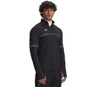 Under Armour Challenger Entraînement ¼ Zip Hommes, Pull zippé léger et Respirant, Haut 1/4 Zip au séchage Rapide, Black/White, L, Black/White, LG