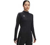 Under Armour Couche intermédiaire Challenger Femmes Quart-zip séchage rapide Noir/Blanc SM