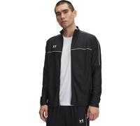 Under Armour Veste de survêtement Challenger – légère, respirante, poches zippées – Noir/Blanc XL