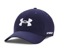 Under Armour Chapeau UA Golf96 pour Homme, Bleu Marine Minuit et Blanc, Taille Unique