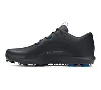 Under Armour Charged Draw 2 Chaussures de golf à crampons larges pour homme, (003) Noir/Noir/Gris Titan, 7 Wide