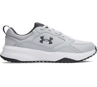 Under Armour Charged Edge, chaussures de sport respirantes avec un excellent amorti, baskets cuir pour l'entraînement en salle et l'extérieur, Hommes, Mod Gray / Distant Gray / Anthracite, 45