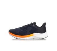 Under Armour Charged Pursuit 4 Grand Logo, chaussures running pour homme, chaussures de course avec amorti, Hommes, Black / team Orange / Anthracite, 47.5