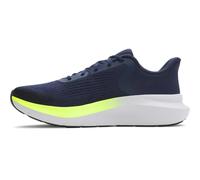 Under Armour Charged Rogue 5 pour Homme, Bleu Marine délavé Haute visibilité Jaune Noir, 42.5 EU
