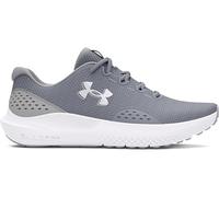 Under Armour Charged Surge 4, chaussures de course rembourrées et avec un excellent amorti, baskets homme légères et respirantes, Hommes, Steel / Mod Gray / White, 46