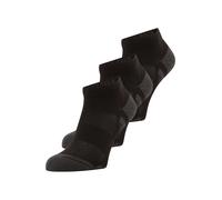 UNDER ARMOUR Chaussettes de sport graphite / noir, Taille 42,5-47