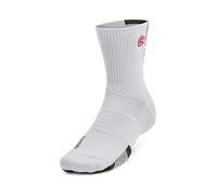 UNDER ARMOUR Chaussettes de sport gris clair / noir, Taille 47,5-50,5