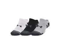 UNDER ARMOUR Chaussettes de sport 'Performance Tech' gris / noir / blanc, Taille 42,5-47