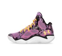 Under Armour - Chaussure de Basket Montante Violette - Homme - Chaussures - Multicolore - Taille: 43 EU