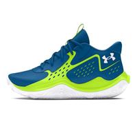 Under Armour Chaussures de Basketball Bleu/Vert Mixte Jet 23