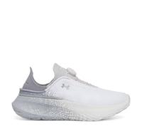 Under Armour Chaussures de course SlipSpeed Mega Fade unisexes - Dessus respirant, Whitesteel, 11