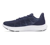 Under Armour Chaussures de Course Speed Swift pour Enfants, Bleu Marine délavé, Noir, Jaune Haute visibilité, 42 EU