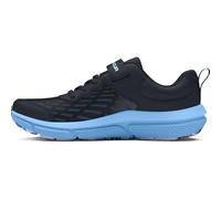 Under Armour Chaussures de Course UA BPS Assert 10 AC pour garçon, Noir Tech Bleu Blanc, 12 UK
