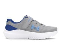 Under Armour Chaussures de Course UA BPS Surge 4 AC pour garçon, Mod Gray Tech Blue Horizon Blue, 31 EU