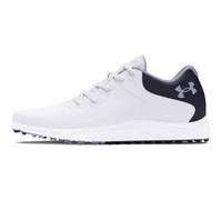 Under Armour Chaussures de golf à crampons Charged Breathe 2 pour femme, (101) Blanc/Bleu marine/Celeste, 37.5 EU