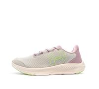 Under Armour Chaussures de Running Gris/Rose Femme Charged Pursuit 3