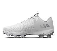 Under Armour Chaussures de softball Glyde 2.0 Rm pour femme, (100) Blanc/Blanc/Argent Métallisé, 36.5 EU