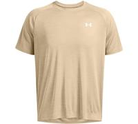 T-shirt Under Armour Tech Textured à manches courtes beige - M