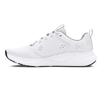 Under Armour Commit 4 Chaussures d'entraînement pour Homme, Blanc Mod Gris Vert forêt, 45.5 EU
