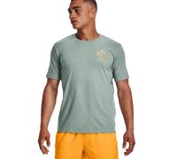 Under Armour Course Gradient Grid Ss Herren-Freizeitshirt Manches Courtes Neuf