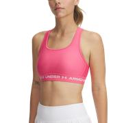 Under Armour Soutien-gorge de sport Crossback Mid dos croisé maintien modéré Rose intense S