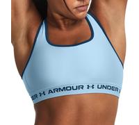 Under Armour Crossback Mid Bra-BLU Brassière XS Blanc