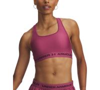 Under Armour Brassière de sport Crossback Mid – Dos croisé, maintien modéré – Femme M Violet
