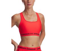 Under Armour Mid Crossback Sports Bra Rouge S Femme