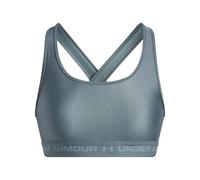 Under Armour Soutien-gorge de sport Crossback Mid Impact Jaspe bleu/serpentine Taille M Femme