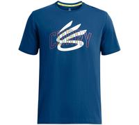 Under Armour Curry Champ Mindset T-Shirt Mens Bleu L Male