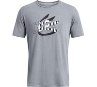 Under Armour Curry Champ Mindset T-Shirt Mens Heather/Noir L Male