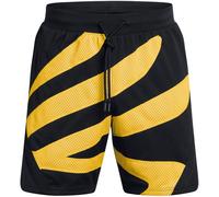 Under Armour Curry Sig Shorts Mens Noir / Jaune XL Male