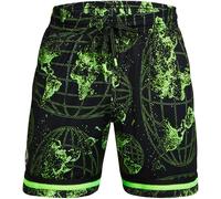Under Armour Curry Statement Shorts Mens Blk/Grey/Green L Male