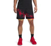 Under Armour Curry Statement Shorts Mens Noir/Rouge XL Male