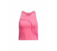 UNDER ARMOUR Débardeur de fitness court UA Motion Branded pour fille rose | 158-170