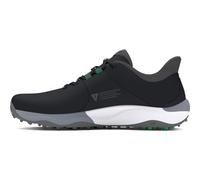 Under Armour Drive Pro Chaussures de golf larges sans crampons pour homme, (002) Noir/Noir/Gris Titan, 11.5 Wide