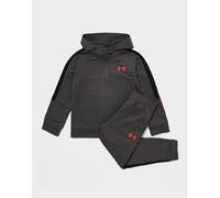 Under Armour Ensemble de survêtement zippé 1/4 Poly Colour Block Enfant - Noir 4-5Y