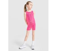 Under Armour Ensemble Débardeur/Short Cycliste Fille Enfant - Rose 3-4Y