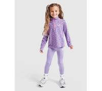 Under Armour Ensemble haut zippé 1/4 et legging Twist Fille Enfant - Violet 5-6Y