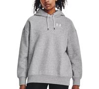 Under Armour Essential Flc OS Hoodie-GRY Sweatshirt à capuche M Argent