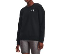 Under Armour Essential Fleece Crew Sweatshirt Noir M Femme