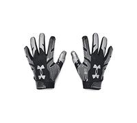 Under Armour Gants de football F8 pour homme, noir (001)/doré métallique, taille M