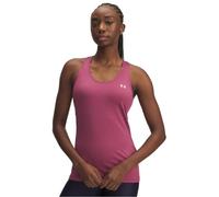 Under Armour Femme Tech Mesh Racer Tank Veste, Fuchsia Crépuscule/Blanc, L EU