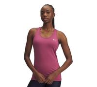 Under Armour Femme Tech Mesh Racer Tank Veste, Fuchsia Crépuscule/Blanc, XS EU