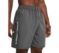 Short Under Armour Woven Wordmark gris foncé - XL