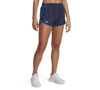 Under Armour Fly By 3´´ Shorts Bleu M Femme
