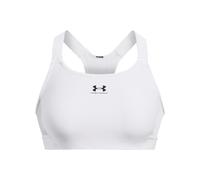 Under Armour Femme UA HG High Soutien-Gorge De Sport, Blanc/Gris De Jais, S EU